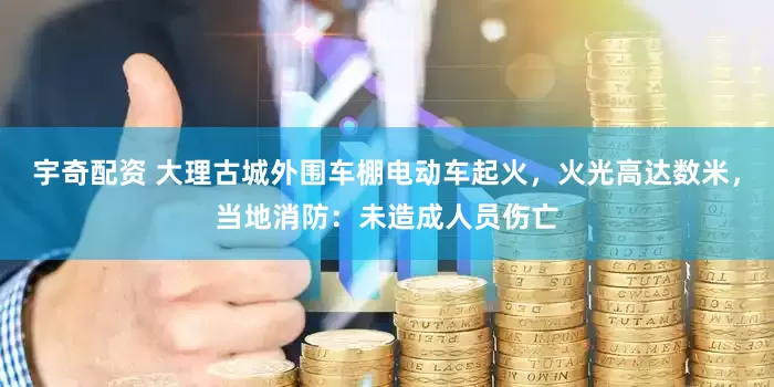 宇奇配资 大理古城外围车棚电动车起火，火光高达数米，当地消防：未造成人员伤亡