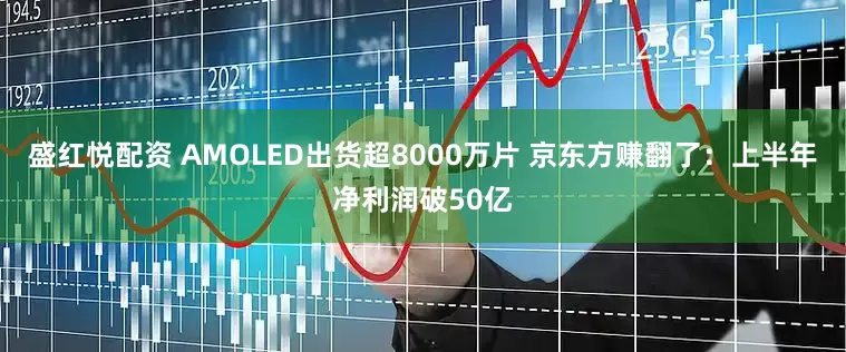 盛红悦配资 AMOLED出货超8000万片 京东方赚翻了：上半年净利润破50亿